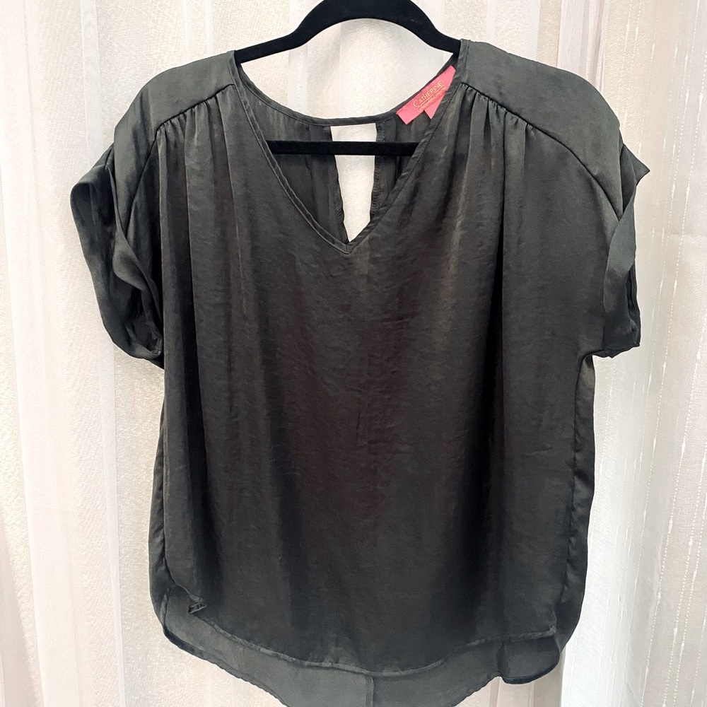 Catherine v-neck blouse